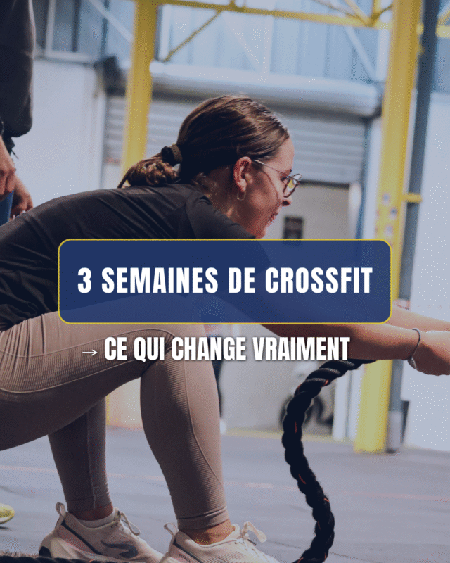 Séance de crossfit débutant au Havre progression après 3 semaines entraînement Fair Fight CrossFit