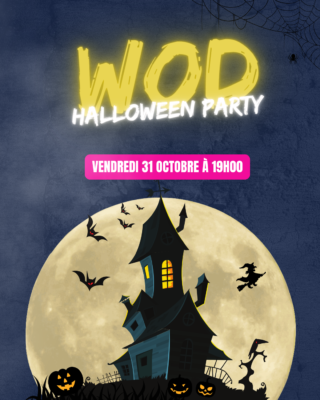 WOD Halloween Fair Fight Crossfit Le Havre