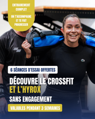 Séances d'essai pour découvrir le CrossFit et l'HYROX au Havre