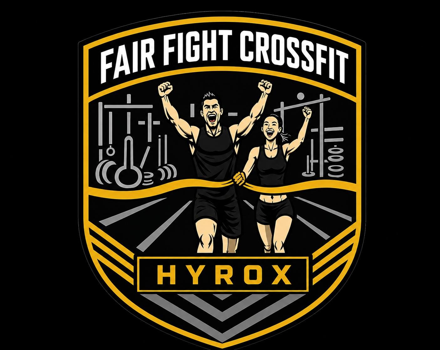 Patch Hyrox Fair Fight Crossfit