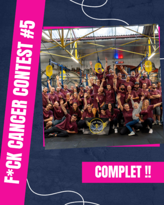 Compétition F*ck Cancer Contest #5 Fair Fight CrossFit Le Havre