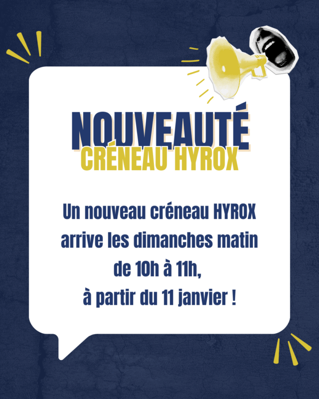 Nouveau créneau HYROX chez Fair Fight Crossfit Le Havre