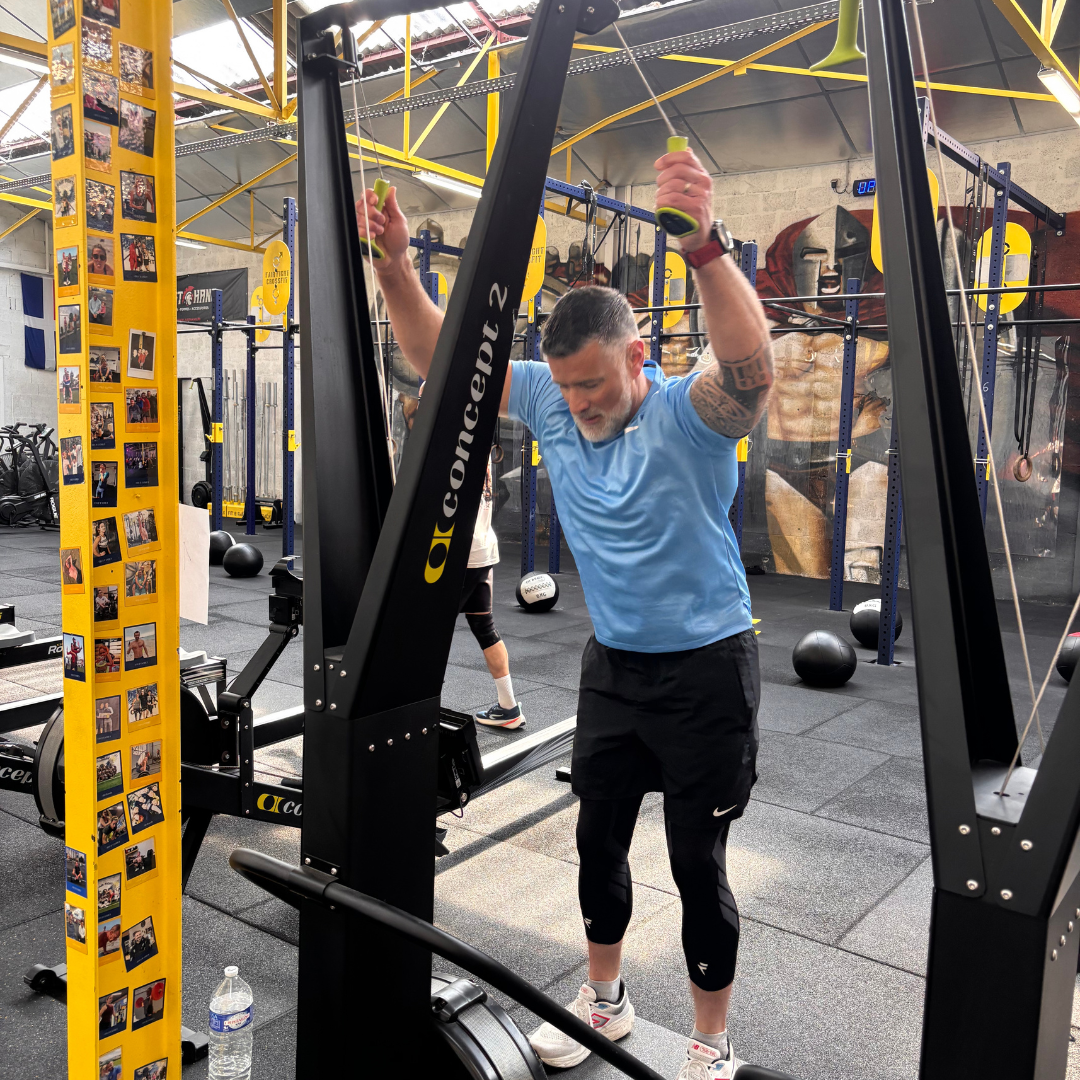 Dro-in séance de crossfit à l'unité Le Havre