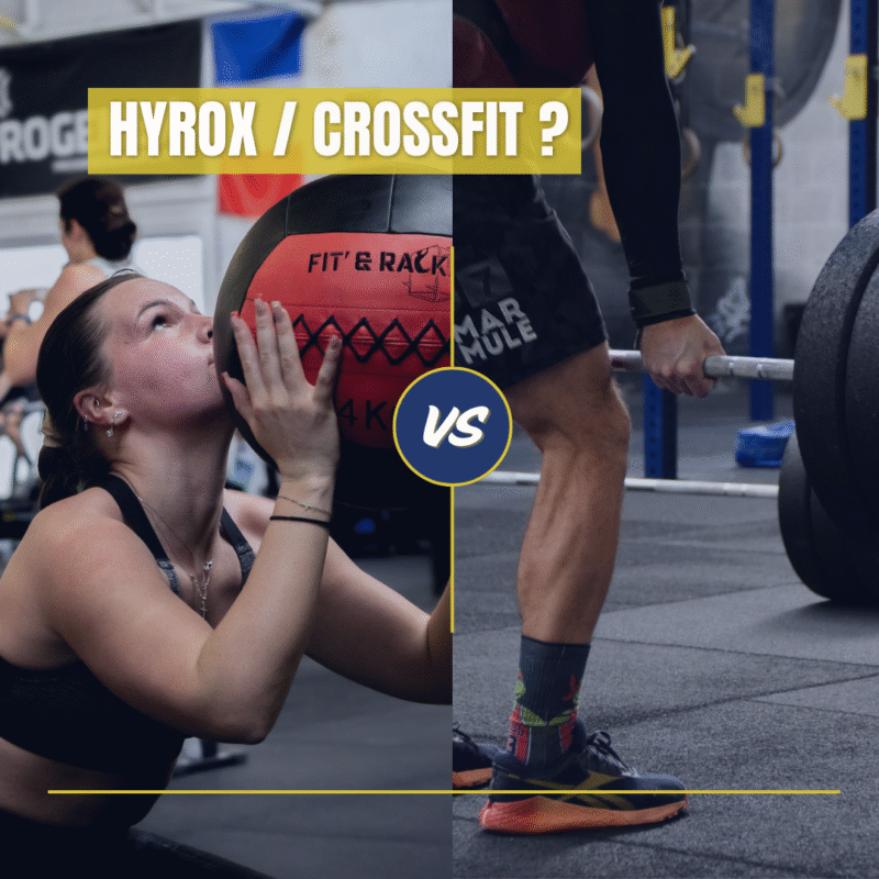 Différences entre le CrossFit et l'Hyrox