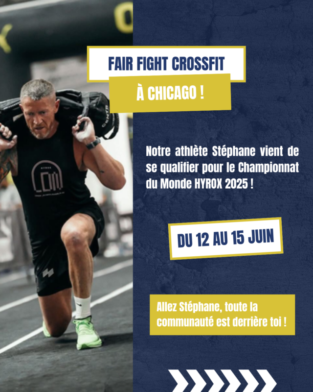 Qualification Stéphane au Championnat du Monde HYROX 2025