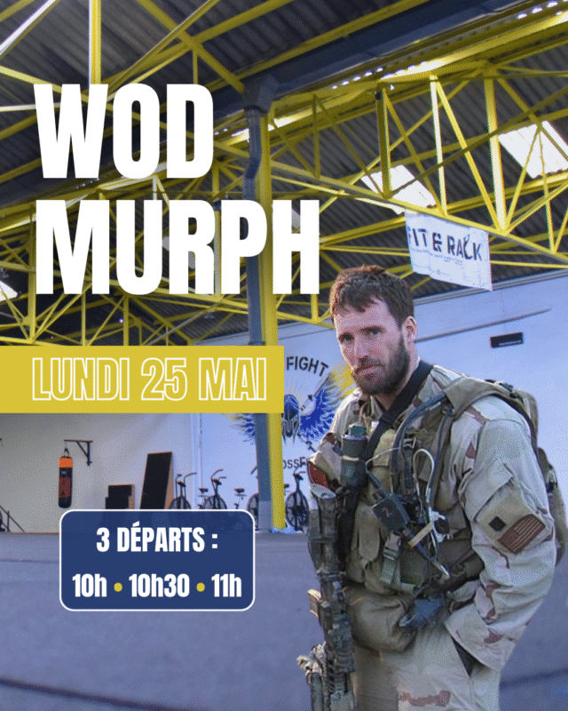 Wod Hero Murph chez Fair Fight Crossfit Le Havre